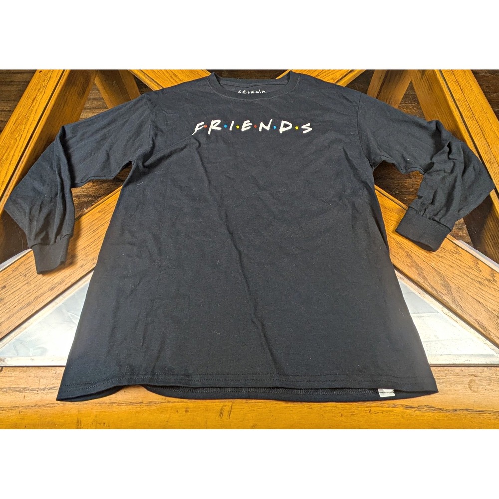 FRIENDS The Television Series Logo Long Sleeve T-Shirt Size L Original